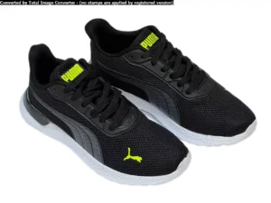 PUMA Unisex Scorch Runner Black Green Glare40-41-42-43-44100د.ل